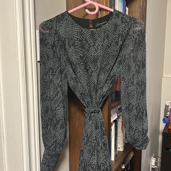 Snake Skin Dynamite Dress - Picture 3 of 4